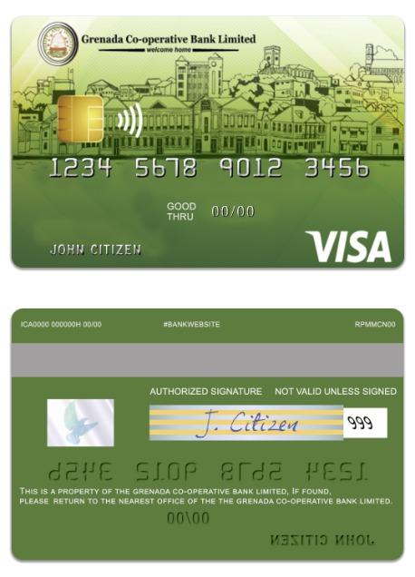 Grenada Co-operative Bank limited visa classic credit card